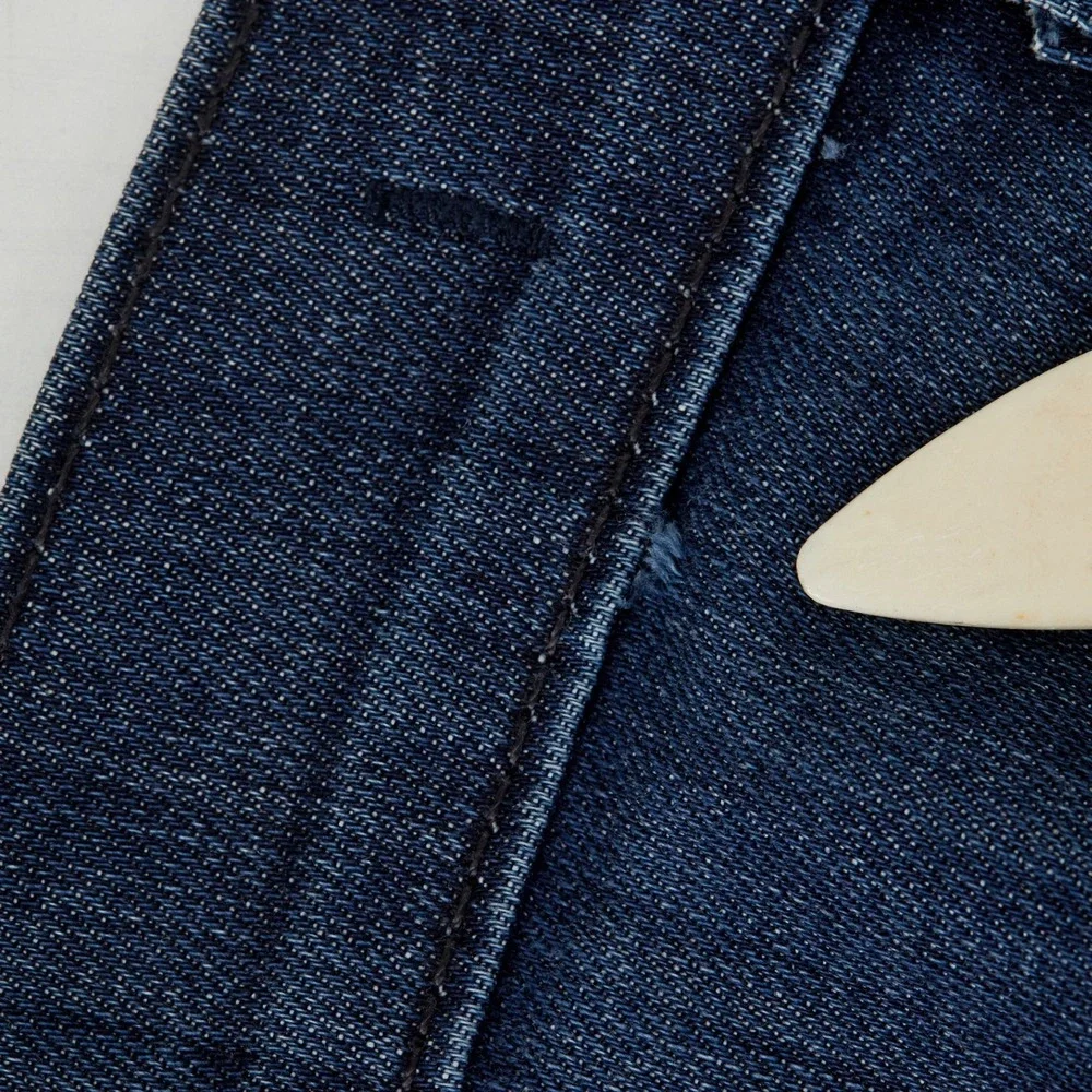 Fidelity Denim 50-11 Jeans Mens 38 Ventilator Blue Straight Leg Cott‎ Fits 38x30